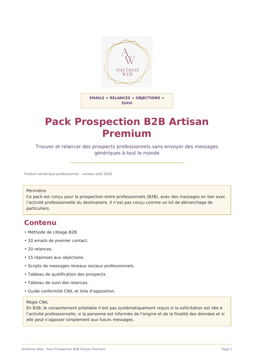 Prospection B2B